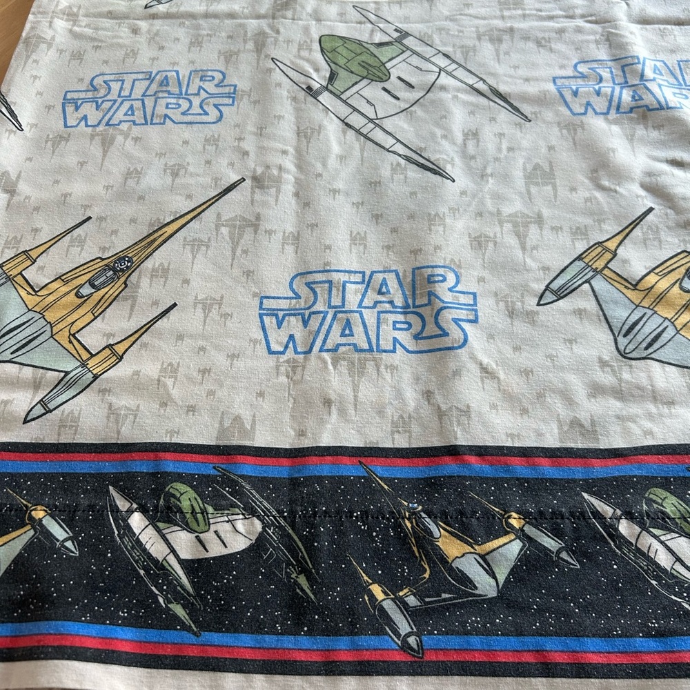 Vintage Star Wars Twin Flat Sheet